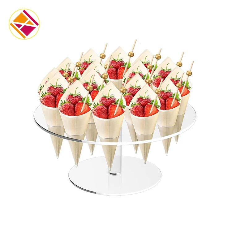 16 Holes Ice Cream Cone Stand