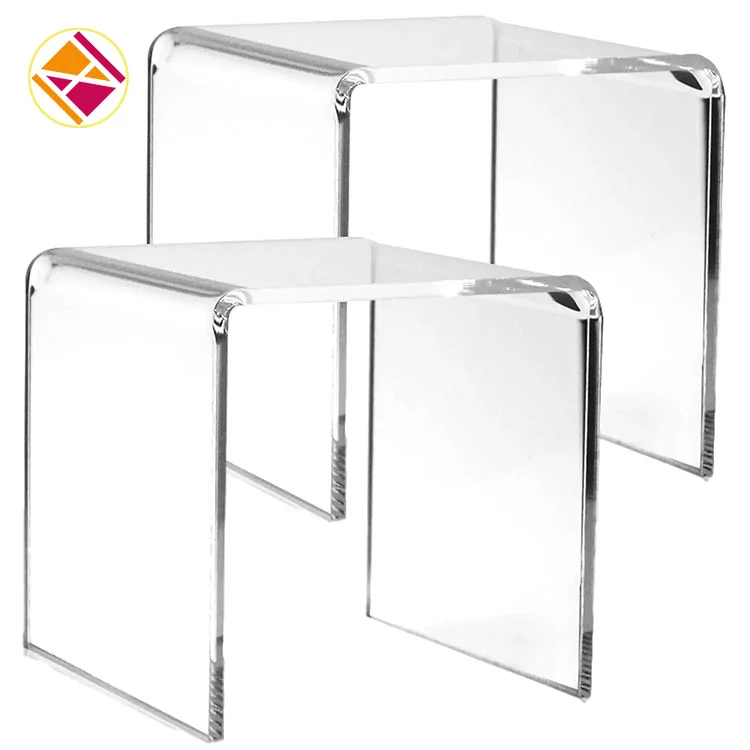 Acrylic U-shaped risers