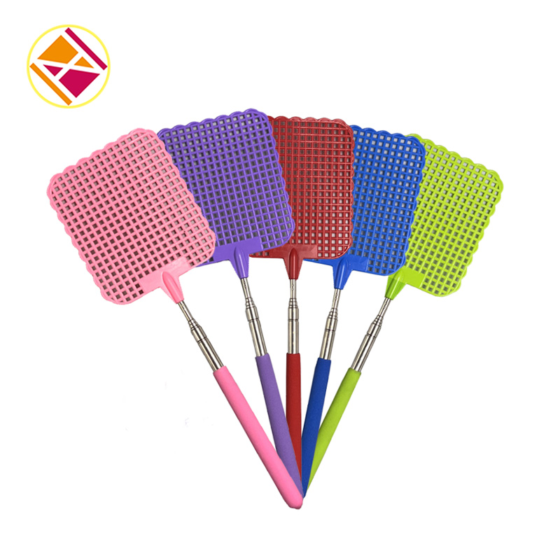 Teleskopiko Hindi kinakalawang na Steel Fly Swatter